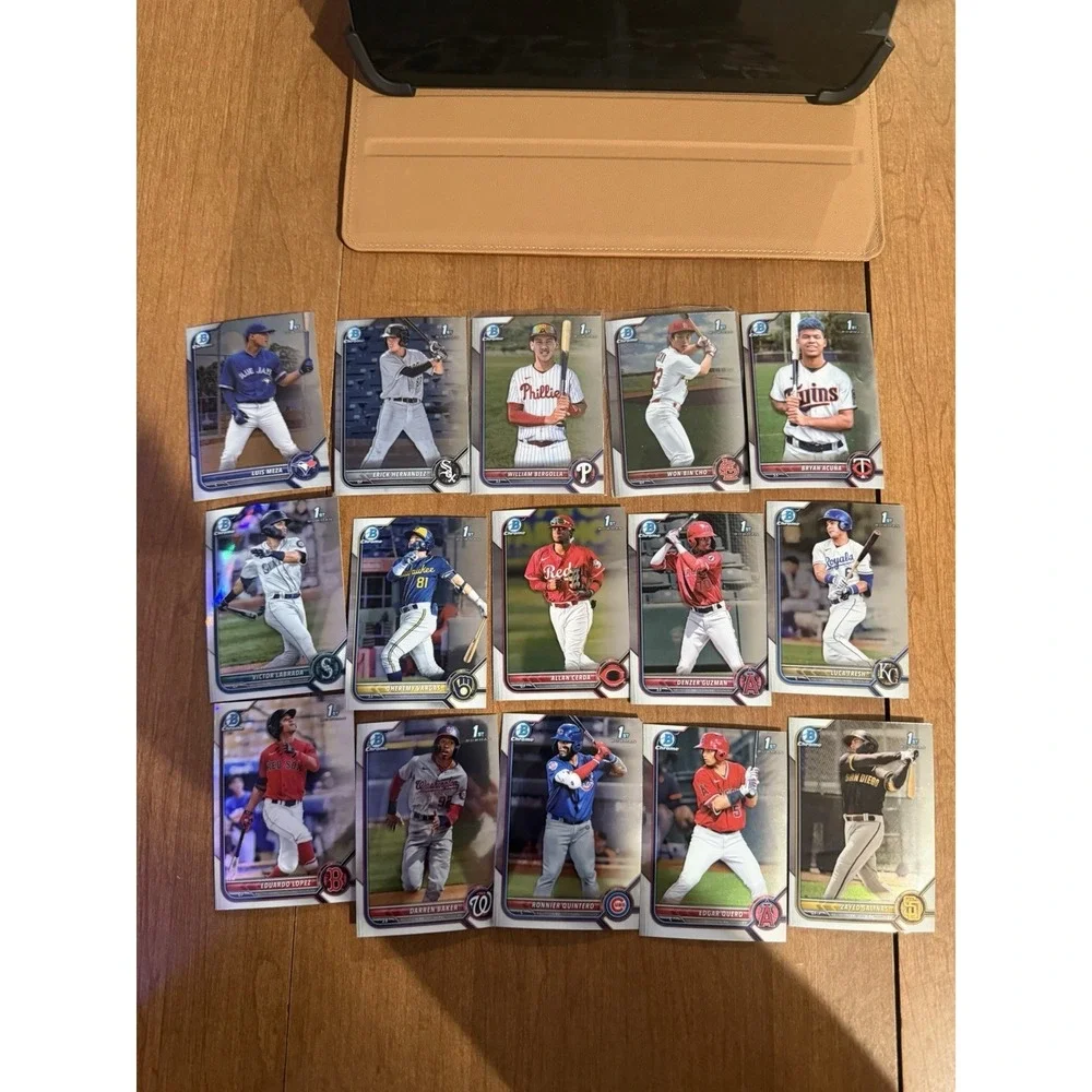 Topps 2022 MLB baseball cards BCP Random lot of 50, no dupes